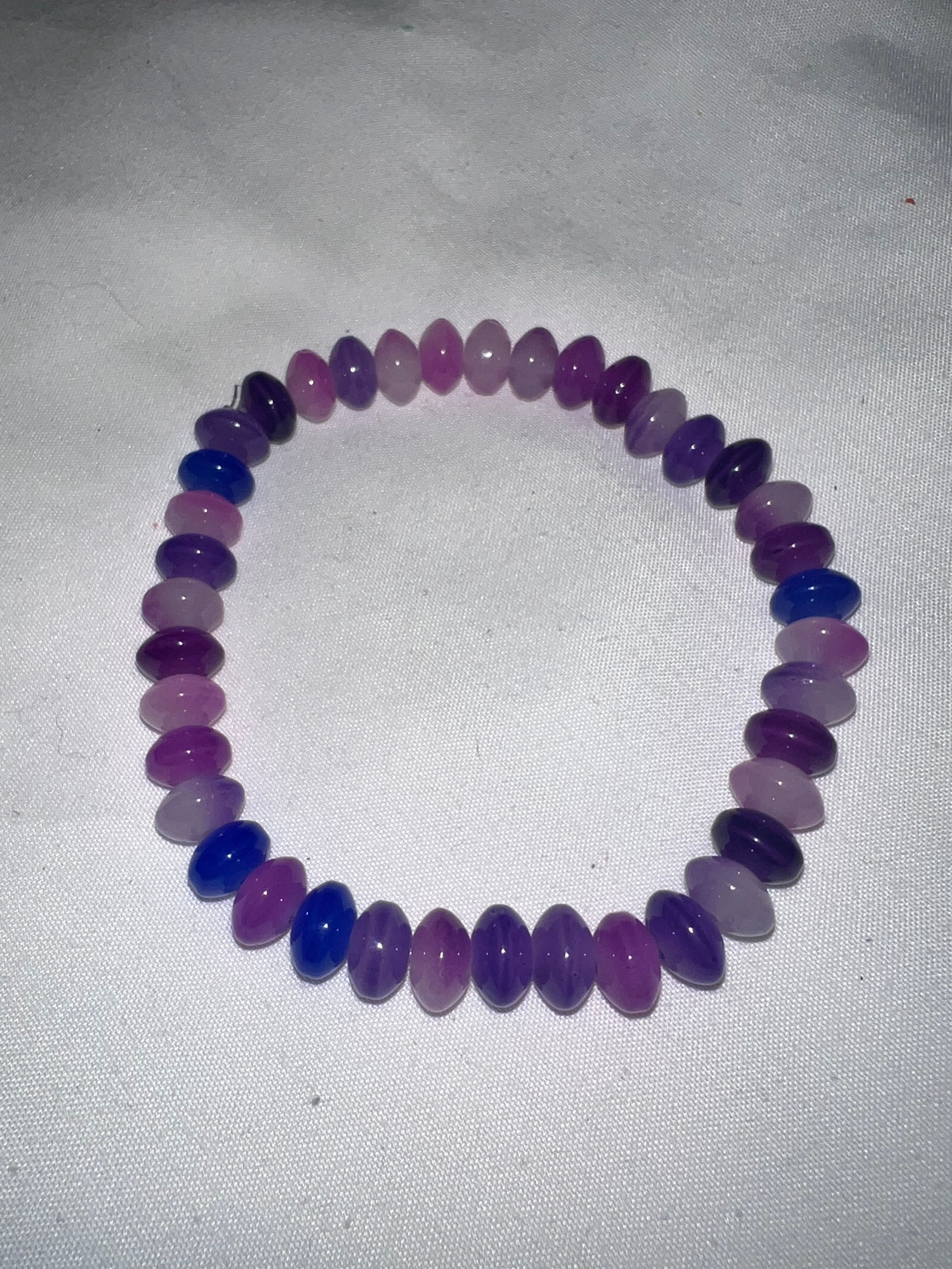 Purple bracelet