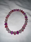 Pink Glass bracelet
