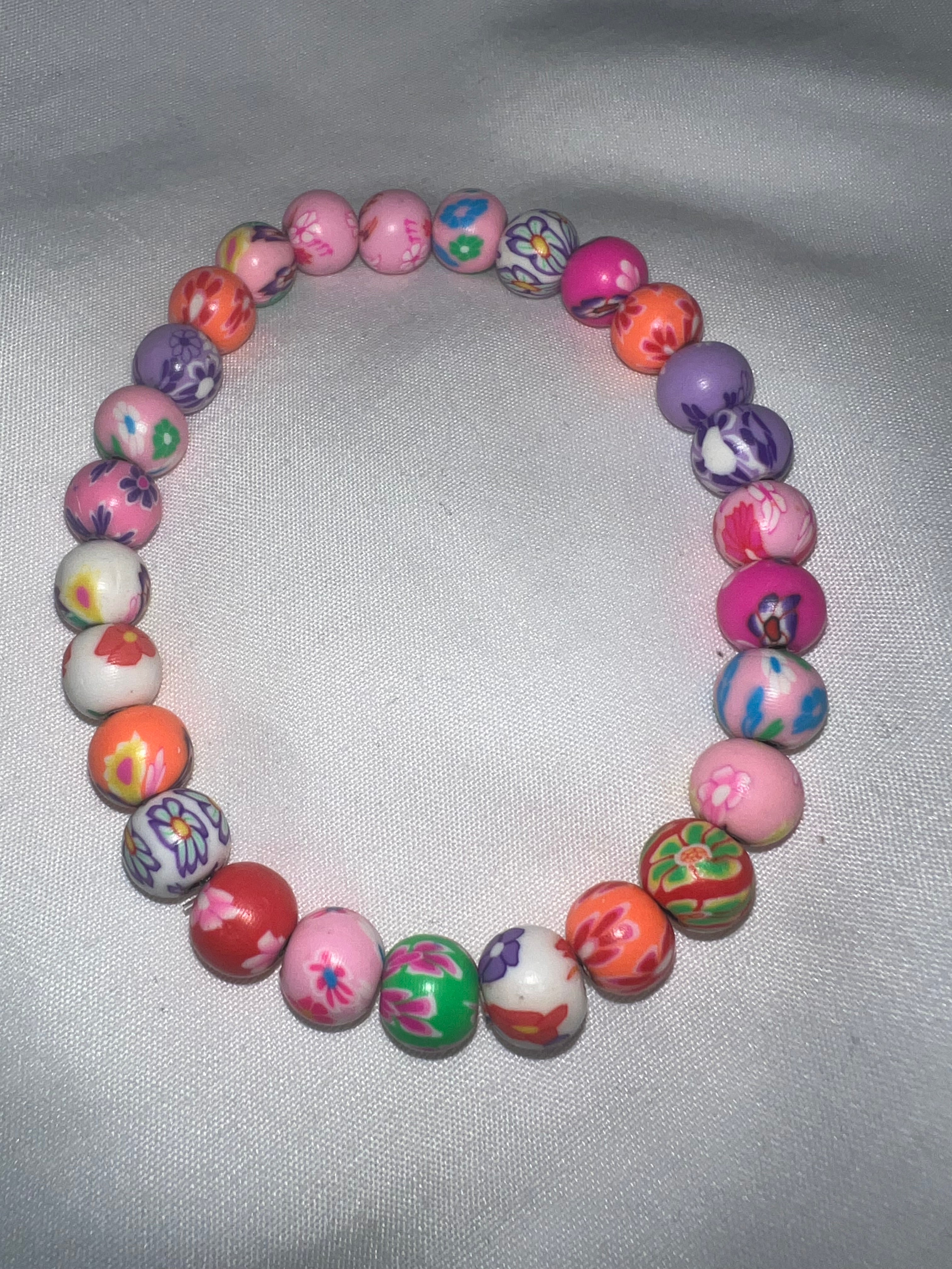 Multicolor wooden bra bracelet