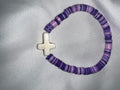 Purple clay cross